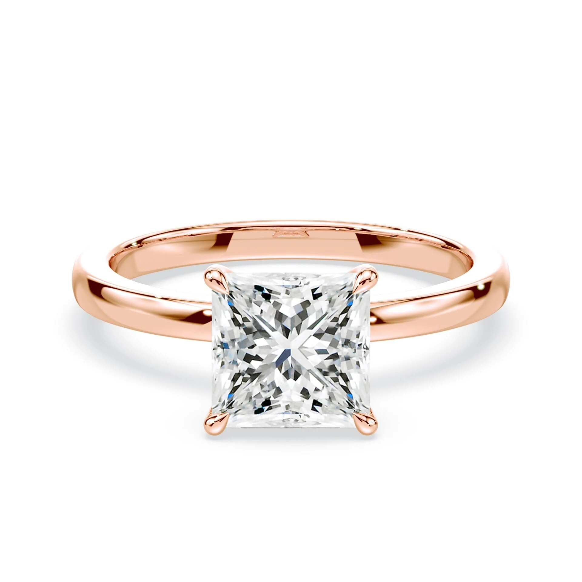 Princess Cut Solitaire Ring