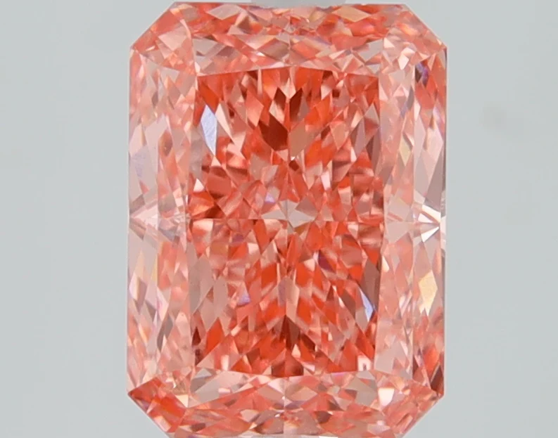 Radiant 2.07ct Fancy Vivid  Pink VS1