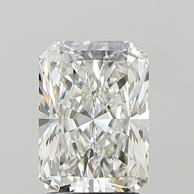 Radiant 2.09ct F VVS2