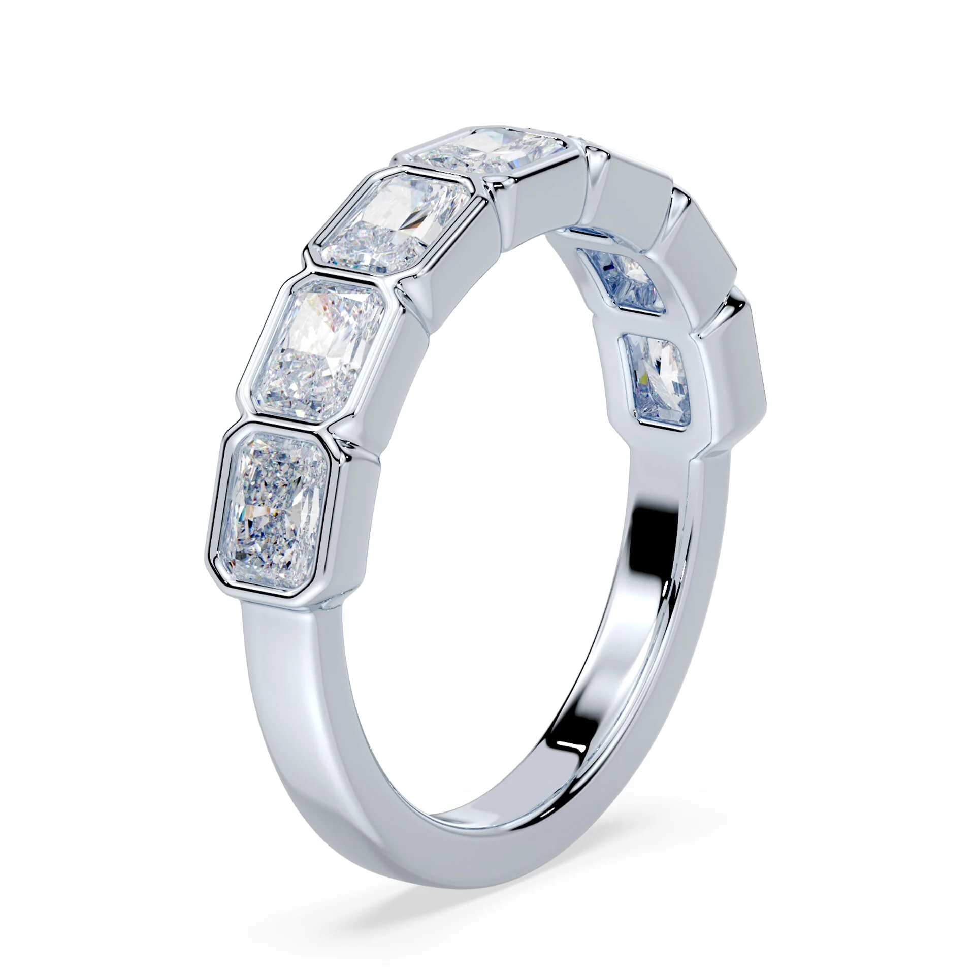Radiant Cut East-West Bezel Band - Image 2