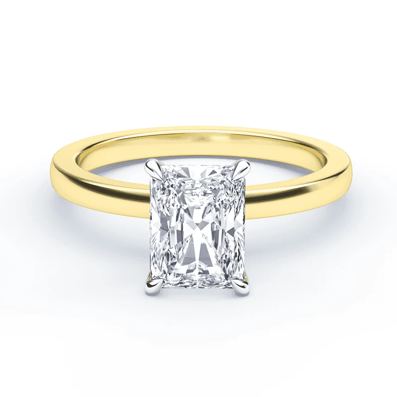 Radiant Engagement Ring