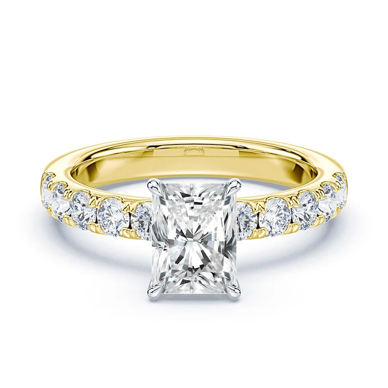 Radiant Wide Pave Ring