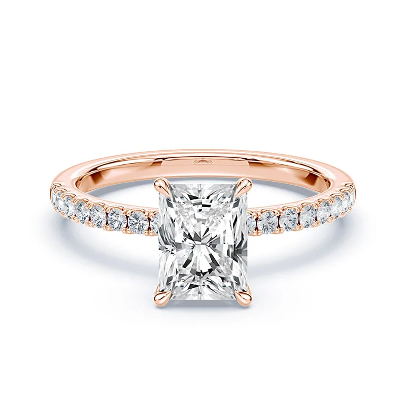 Radiant Allover Pave Ring