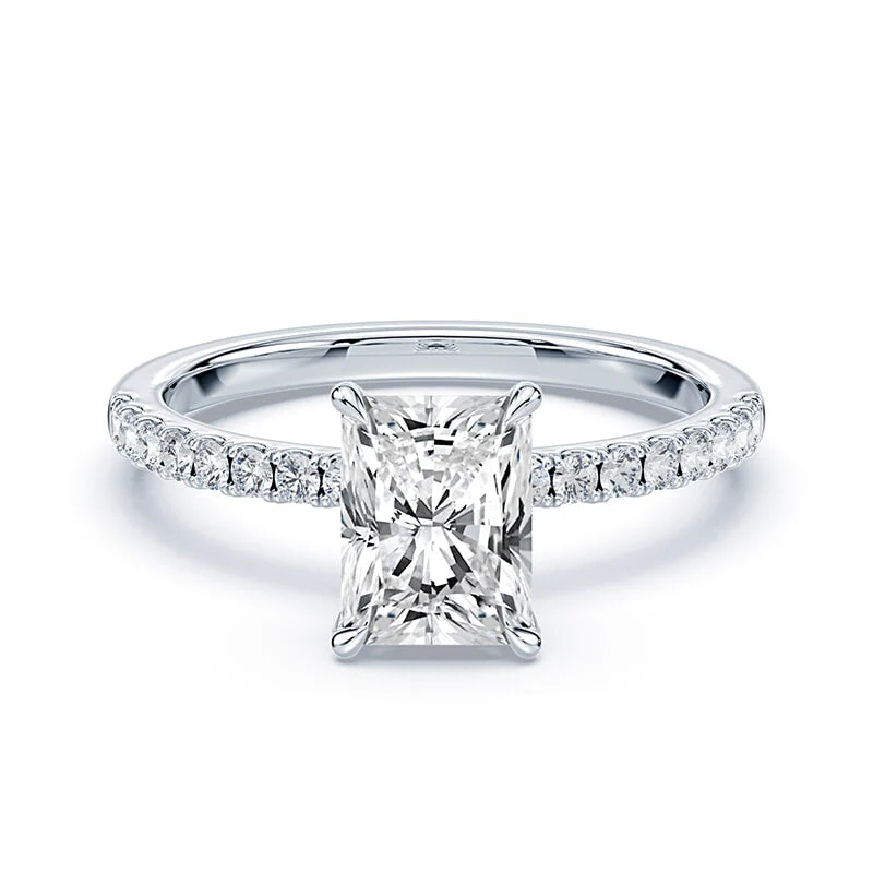 Radiant Allover Pave Ring