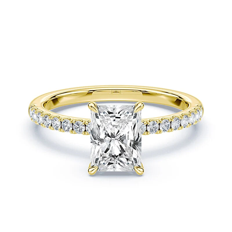 Radiant Allover Pave Ring