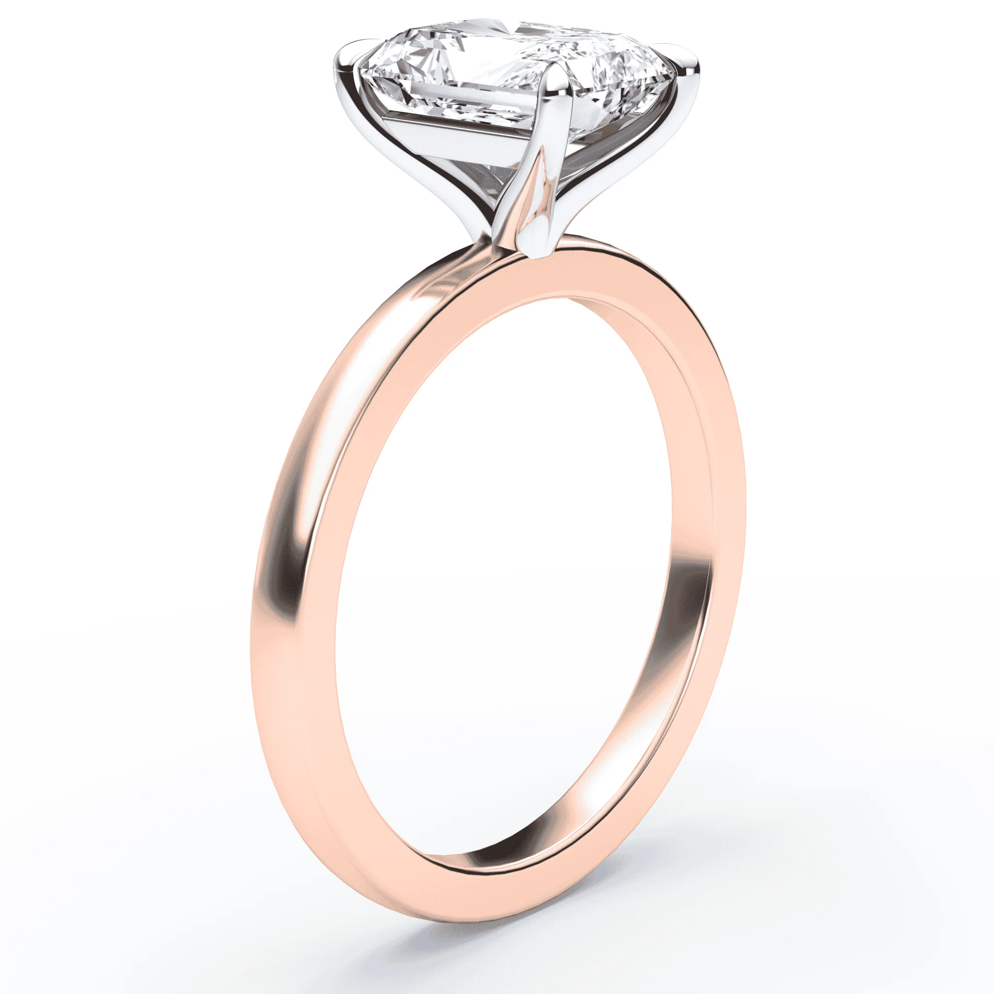 Radiant Cut Engagement Ring - Image 2