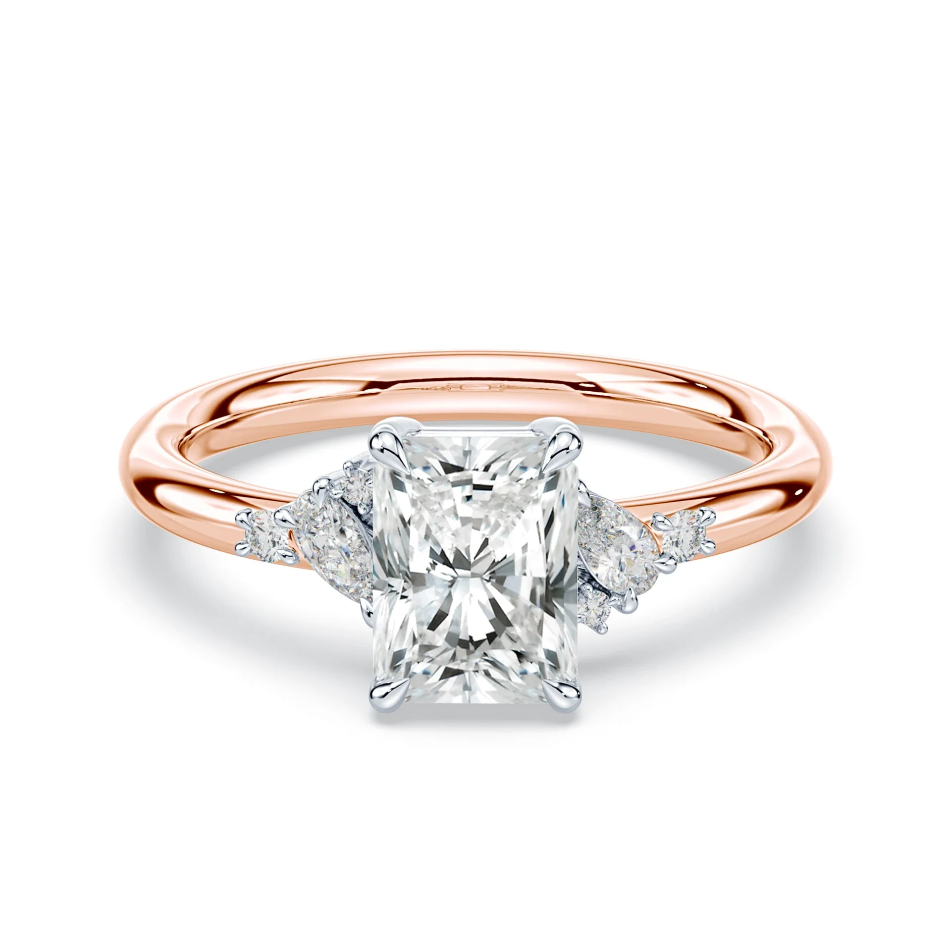Petite Cluster Ring