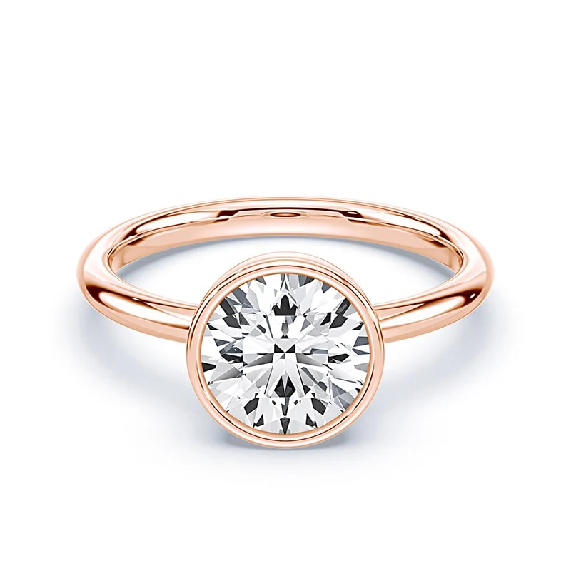 Bezel Engagement Ring