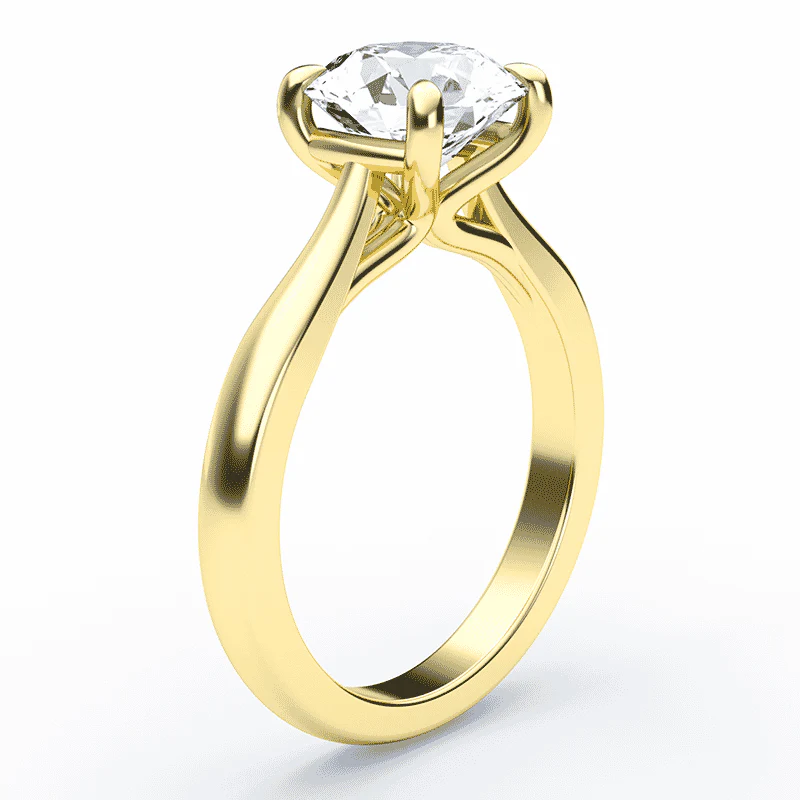 Cathedral Engagement Ring - Image 2