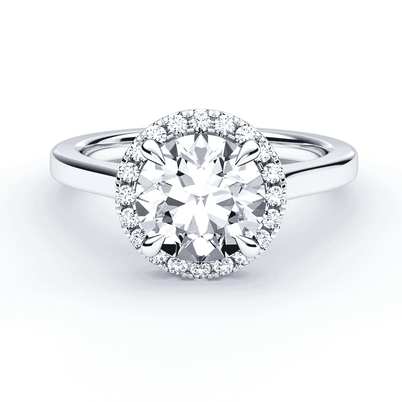 Halo Engagement Ring