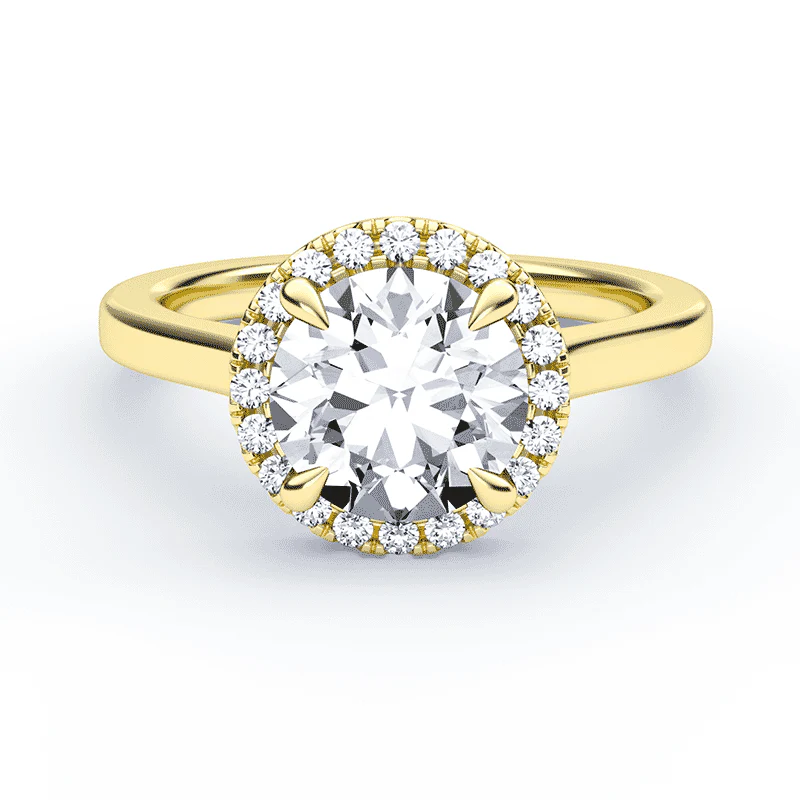 Halo Engagement Ring