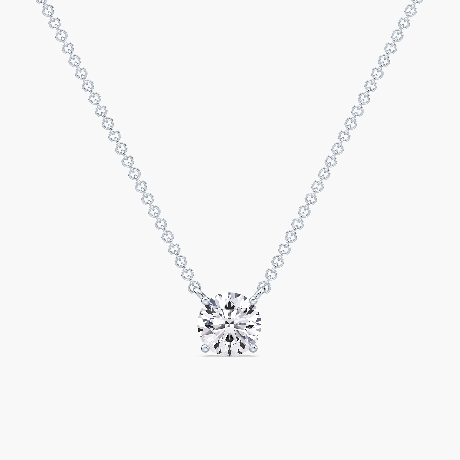 Solitaire Pendant .50ct