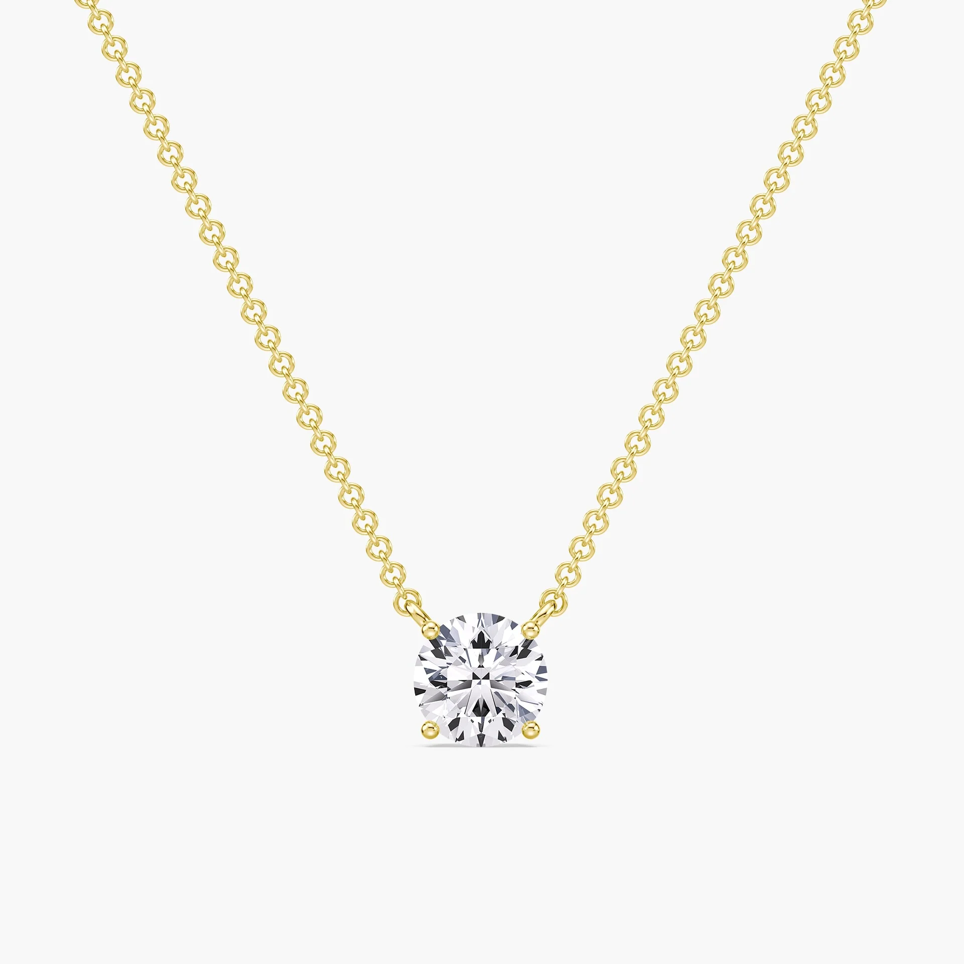 Solitaire Pendant .50ct