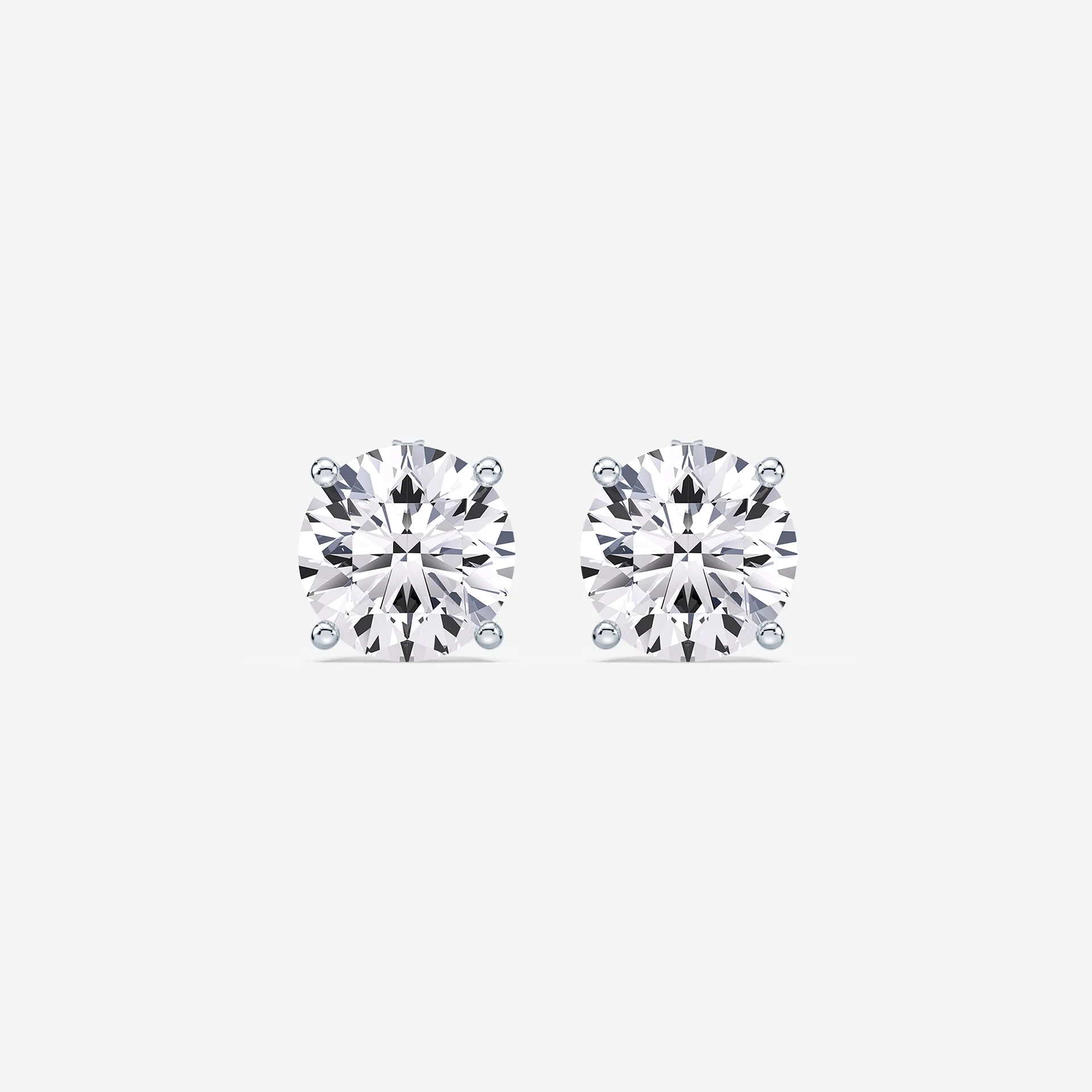 Lab Diamond Studs 2ctw