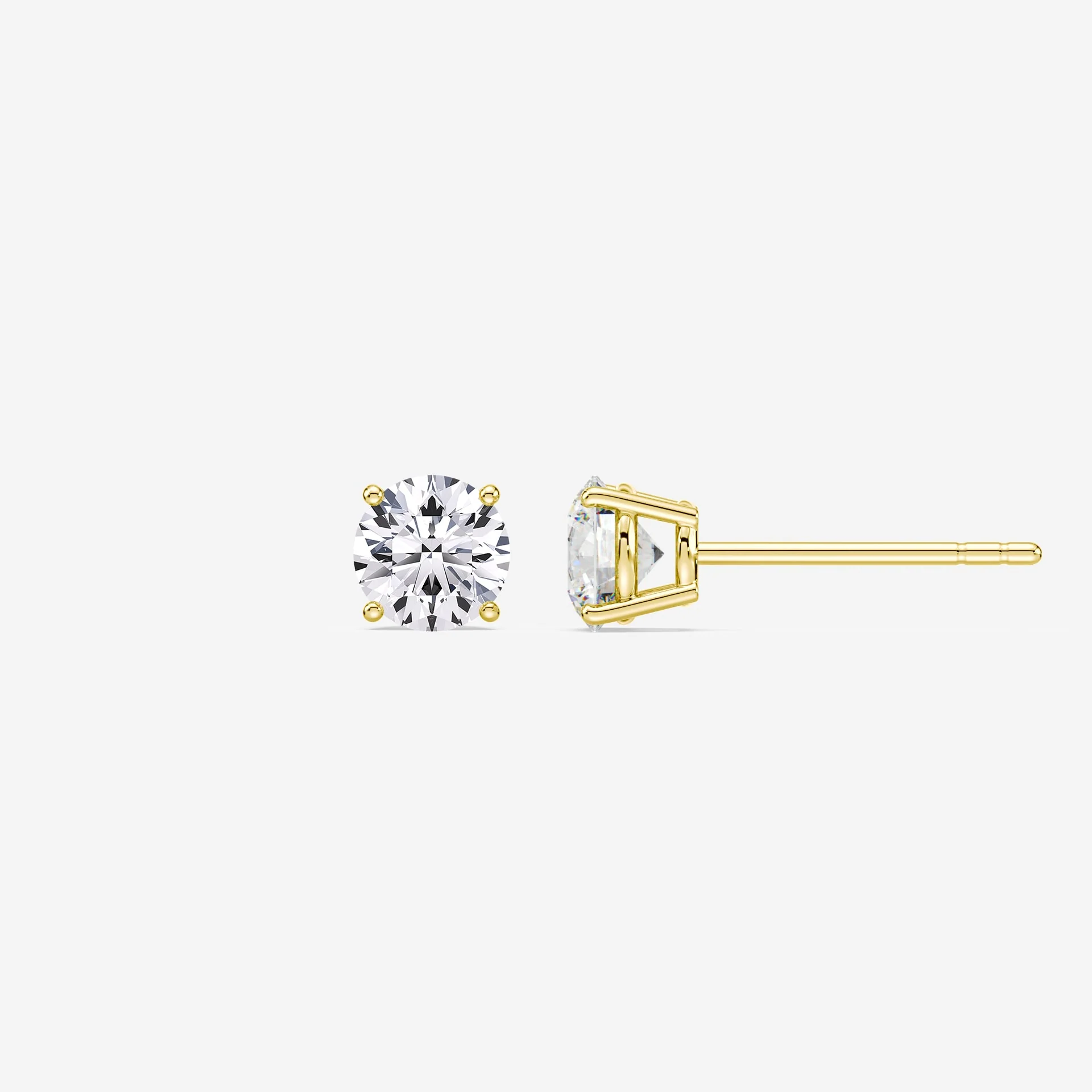 Lab Diamond Studs .50ctw - Image 2