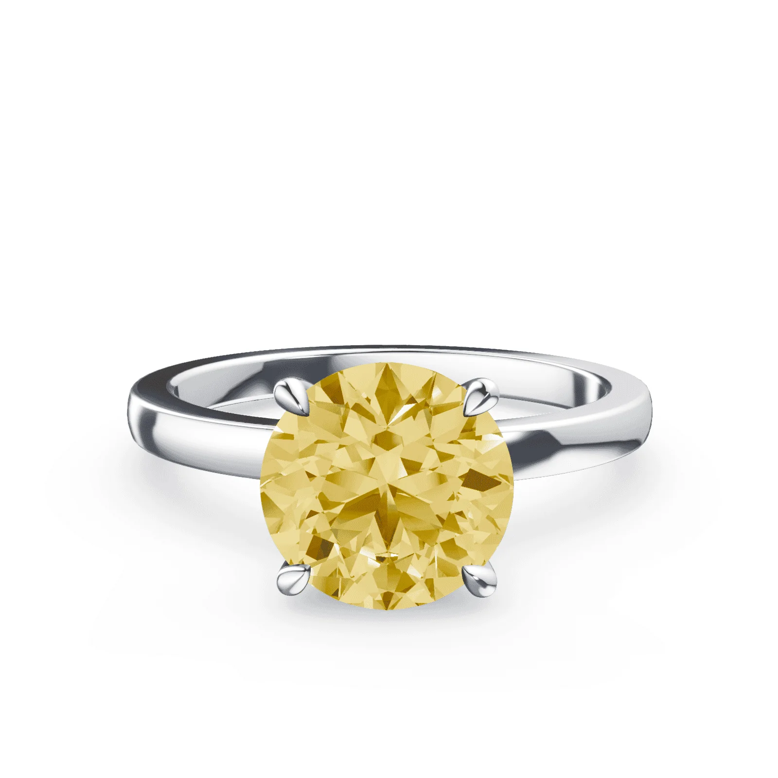 Yellow Diamond Ring