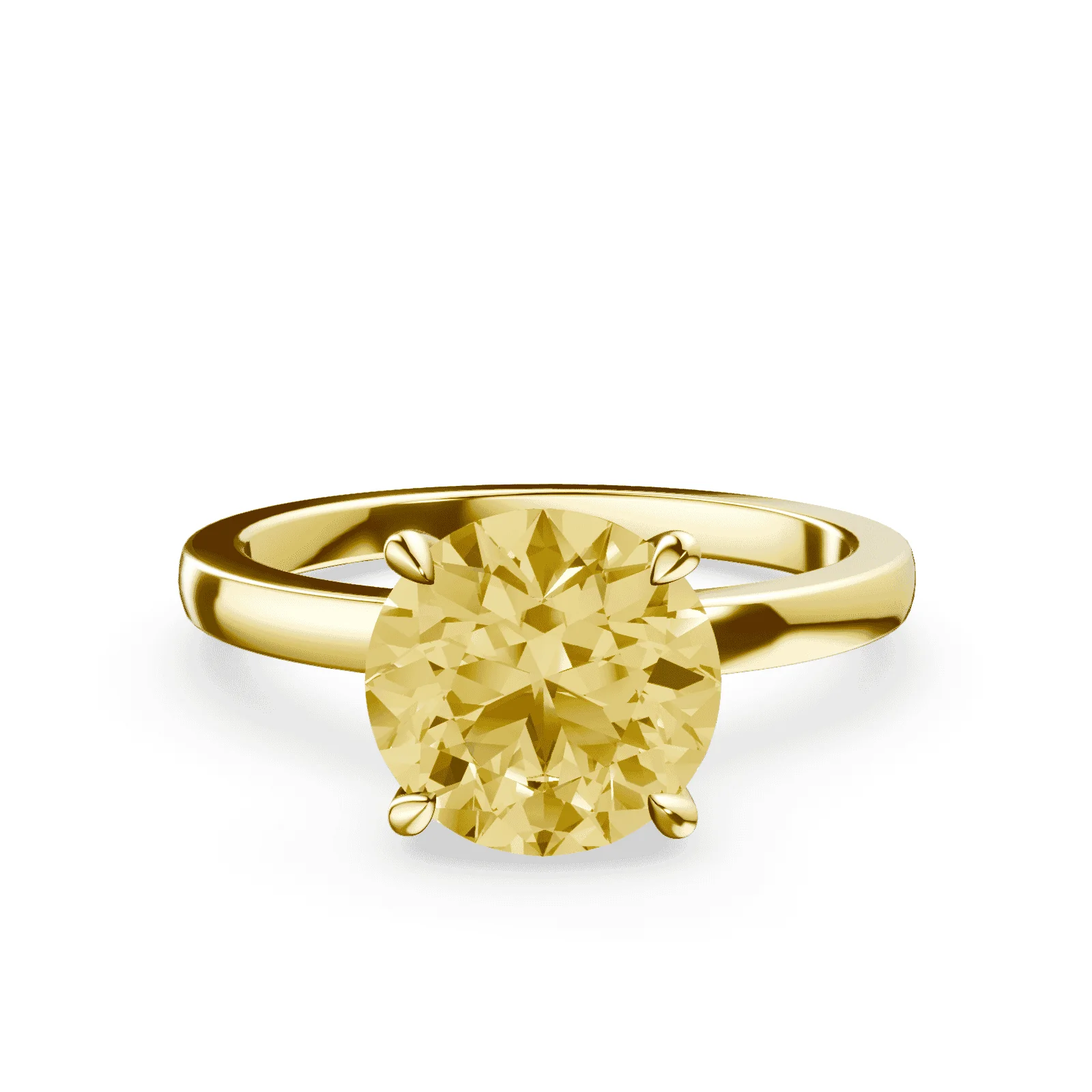 Yellow Diamond Ring