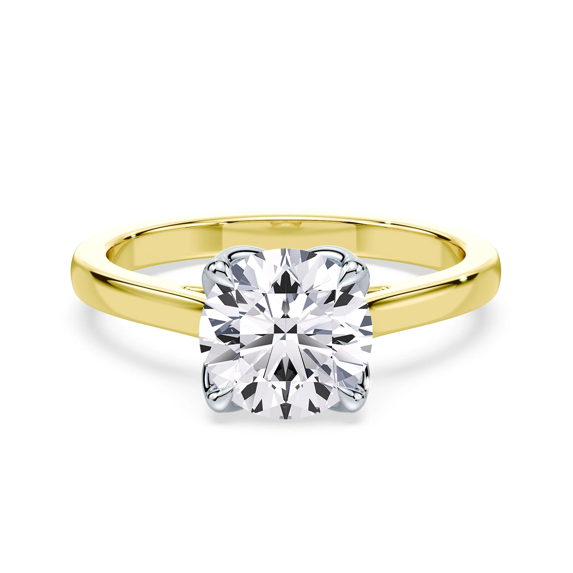 Round Tulip Cathedral Ring