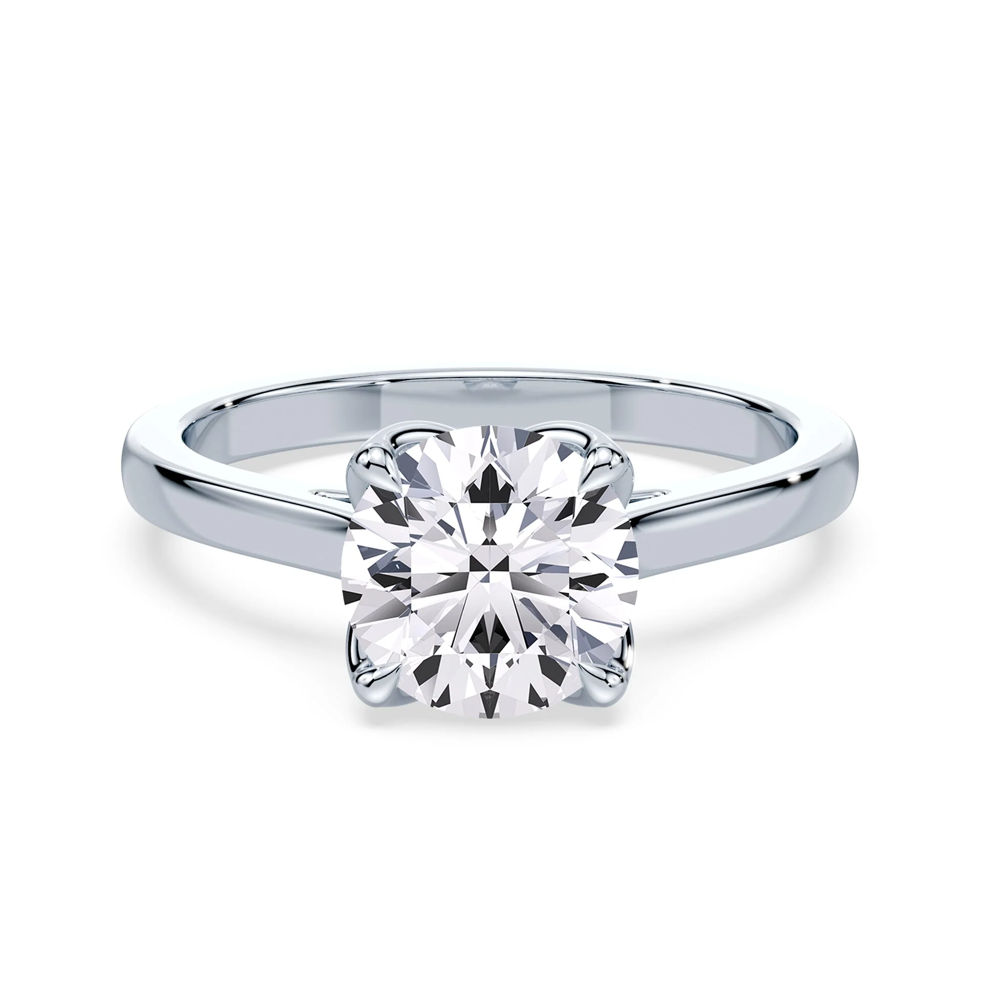 Round Tulip Cathedral Ring