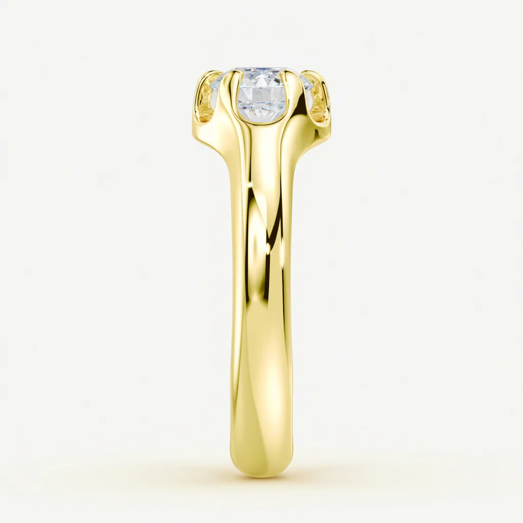 Buttercup Lab Diamond Pinky Ring - Image 5