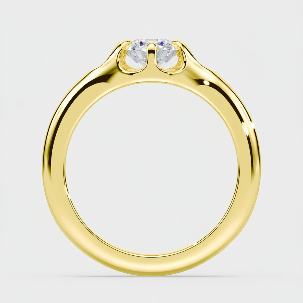 Buttercup Lab Diamond Pinky Ring - Image 6