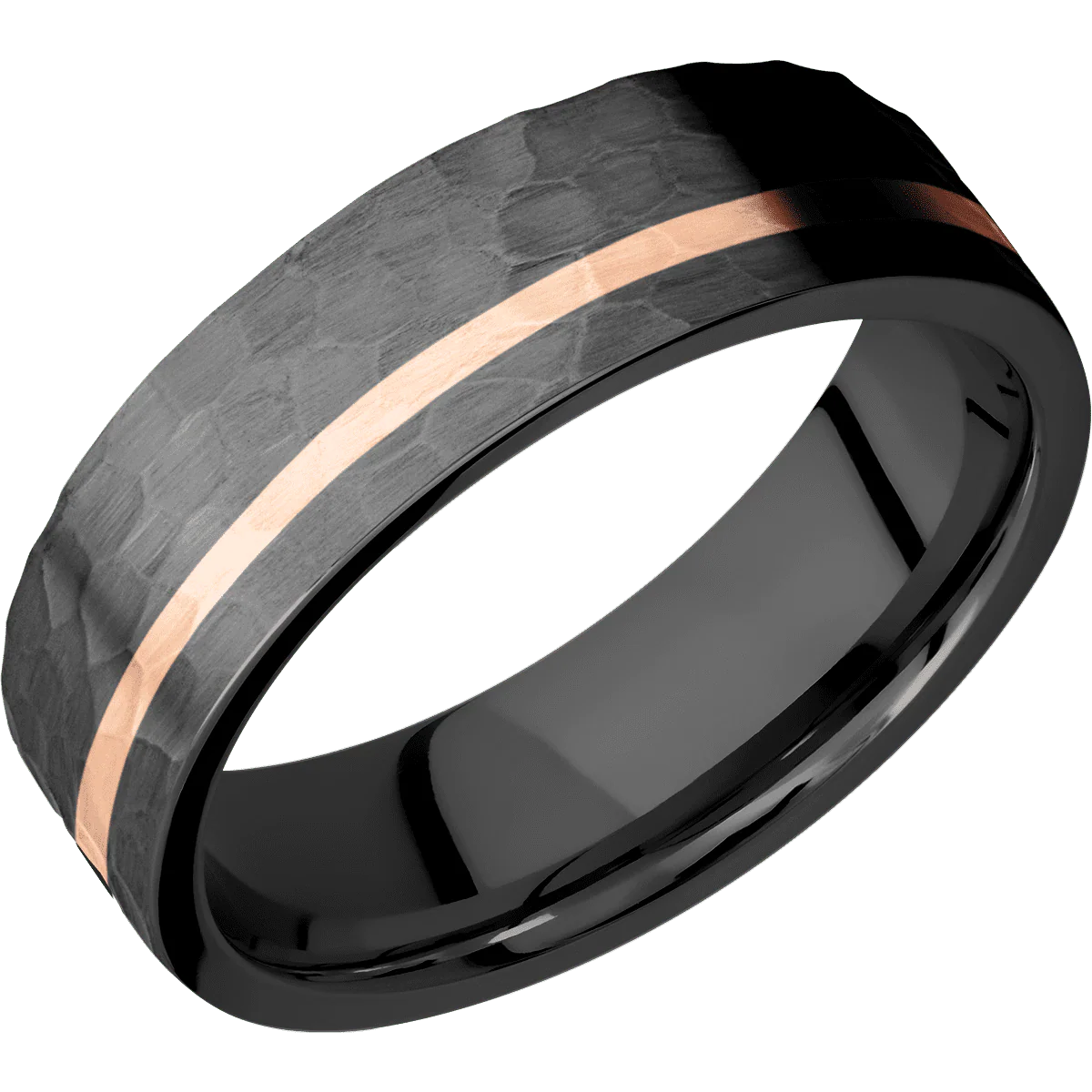 Zirconium + Hammer , Hammer Finish - Image 2