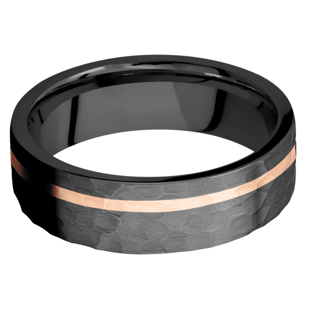 Zirconium + Hammer , Hammer Finish - Image 3